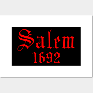 Salem 1692 Posters and Art